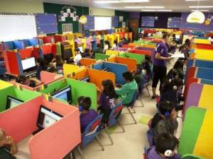 The Learning Lab at Rocketship Si Se Puede Academy in California.