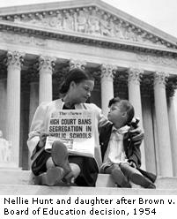 Mother and Daughter at U.S. Supreme Court